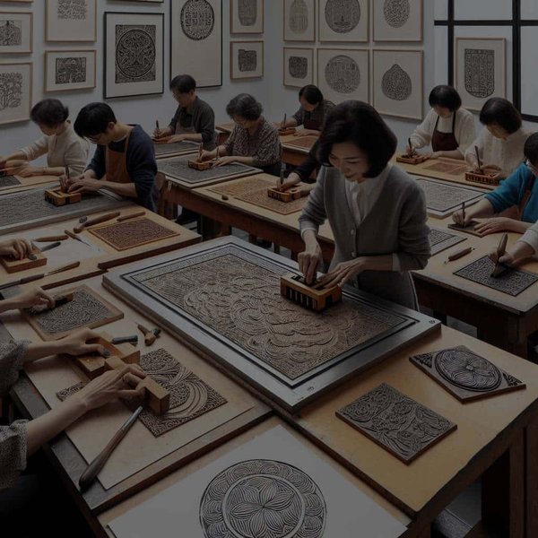 Comment organiser un atelier de découverte de la gravure sur linoléum ?