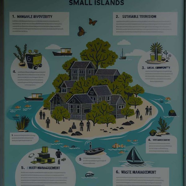 Quelles sont les meilleures pratiques pour la gestion des espaces naturels dans les petites îles ?